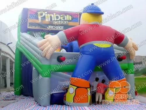  Columpios inflables de pinball