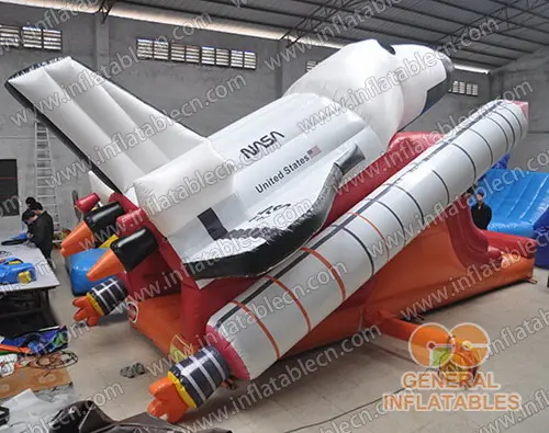 GS-264 Tobogán inflable de la nave espacial
