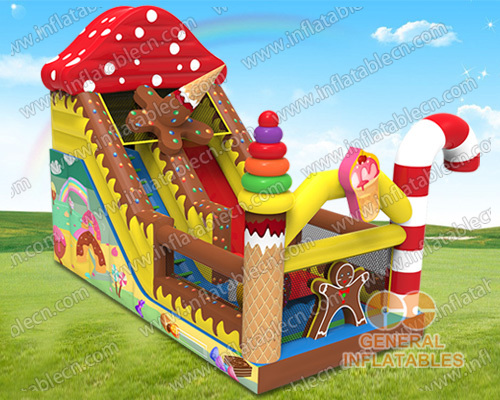 GS-270 Inflatable candy slide