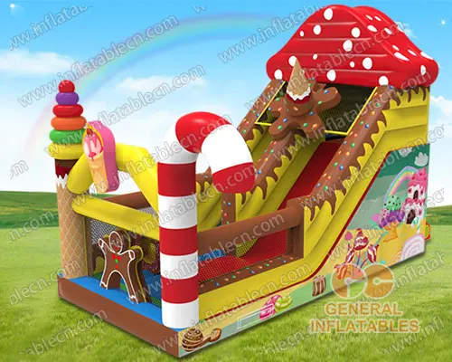 GS-270 Inflatable candy slide