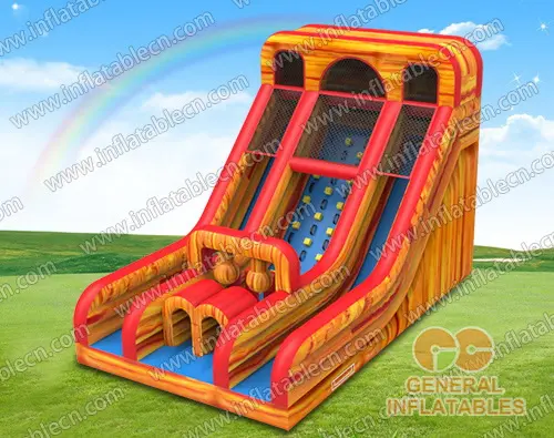 GS-271 Inflatable lava dual slide