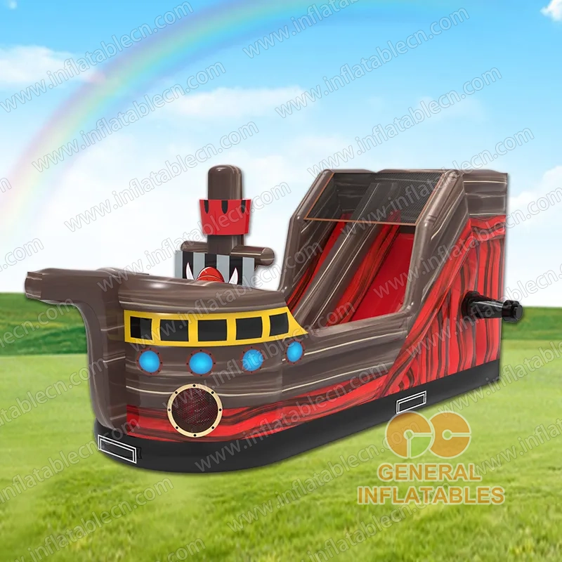 GS-284 Pirate Ship Inflatable Slide