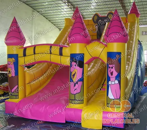 GS-035 Inflatable Castle Slide