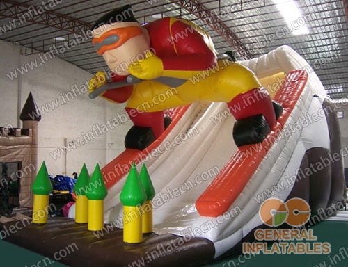 GS-43 Inflatable skier slide