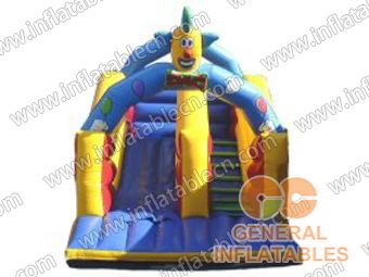 GS-48 Inflatable clown slides on sale