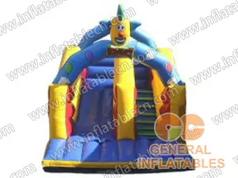 GS-048 Inflatable clown slides on sale