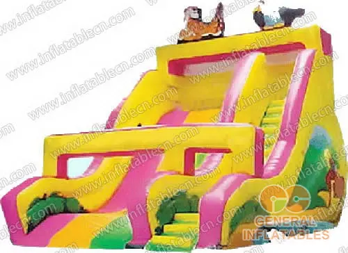 GS-052 Inflatable zoo slide