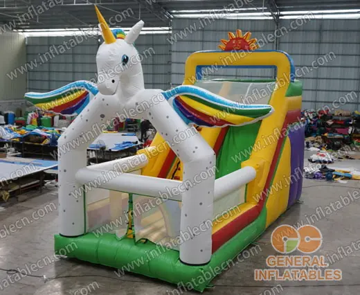 GS-005 Tobogán inflable Unicornio