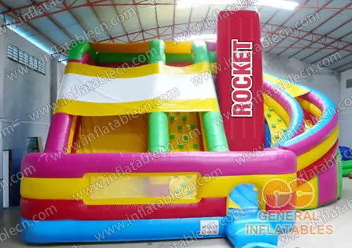 GS-062 Inflatable fortress slide
