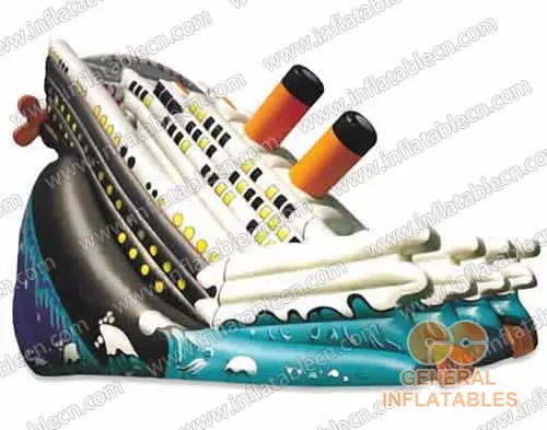 GS-070 Tobogán del Titanic inflable