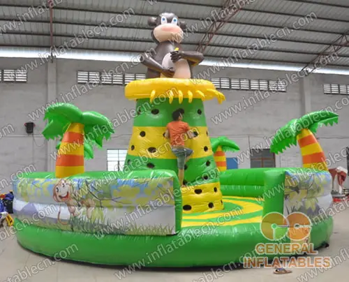  Inflatables monkey climbing wall