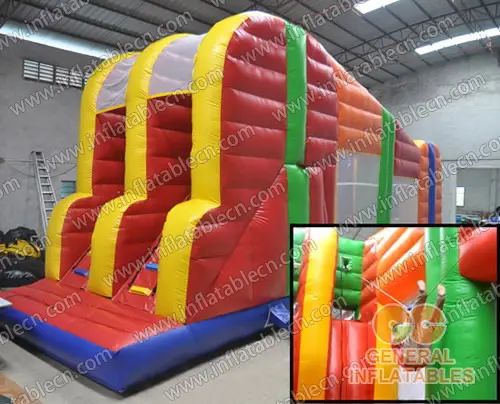 GSP-142 Dual lane small zipline inflatable