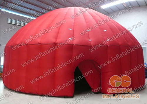 GTE-031 Tenda Cupola Rossa Inflazionabile