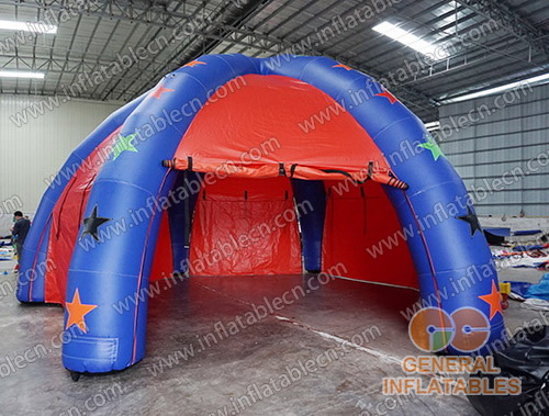 Inflatable tent
