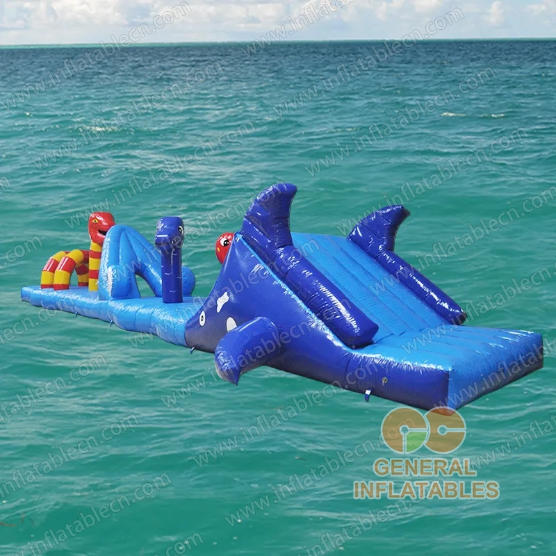 GW-005 Puente acuático inflable de ballena