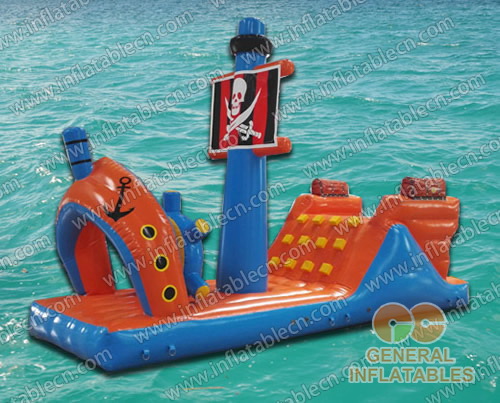 GW-014 Gioco d'acqua con nave pirata