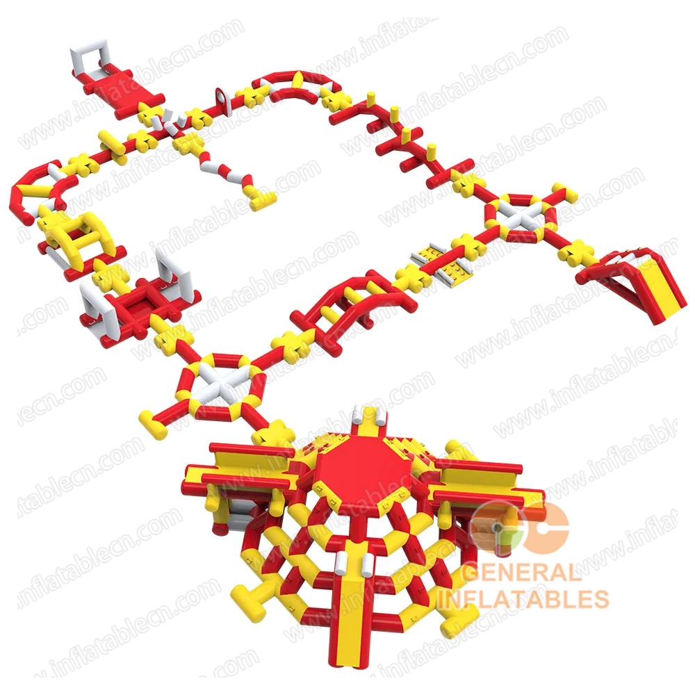 GW-196 Customizable Giant TUV Certified Inflatable Water Park