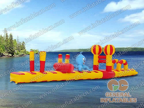 GW-50 Inflatable Floating Obstacle Course