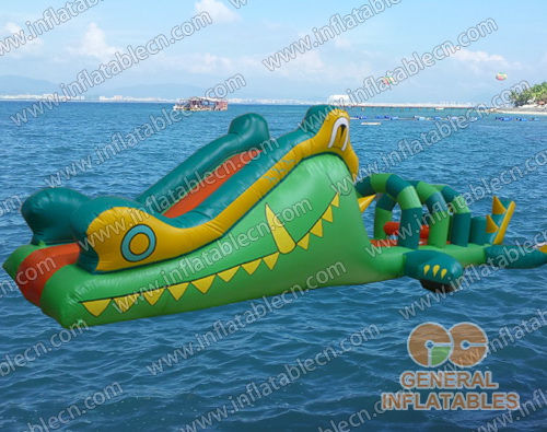 GW-072 Glissade d'obstacles d'eau Alligator