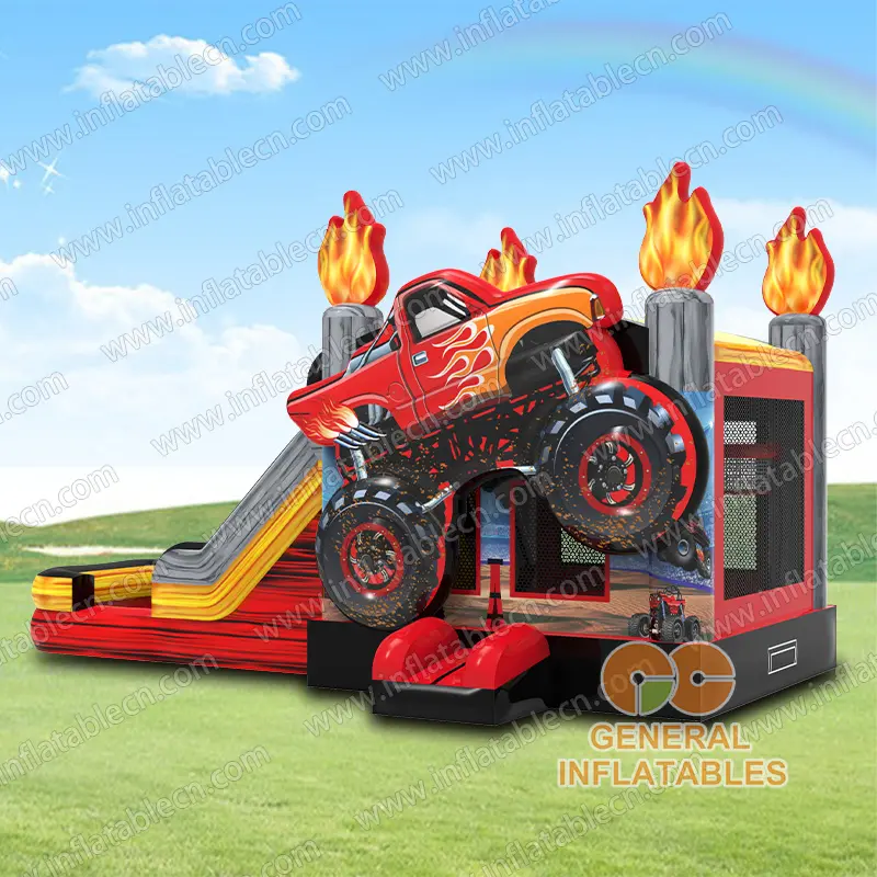 GWC-044 Monster Truck Doppia Corsia Combo Bagnato/Asciutto