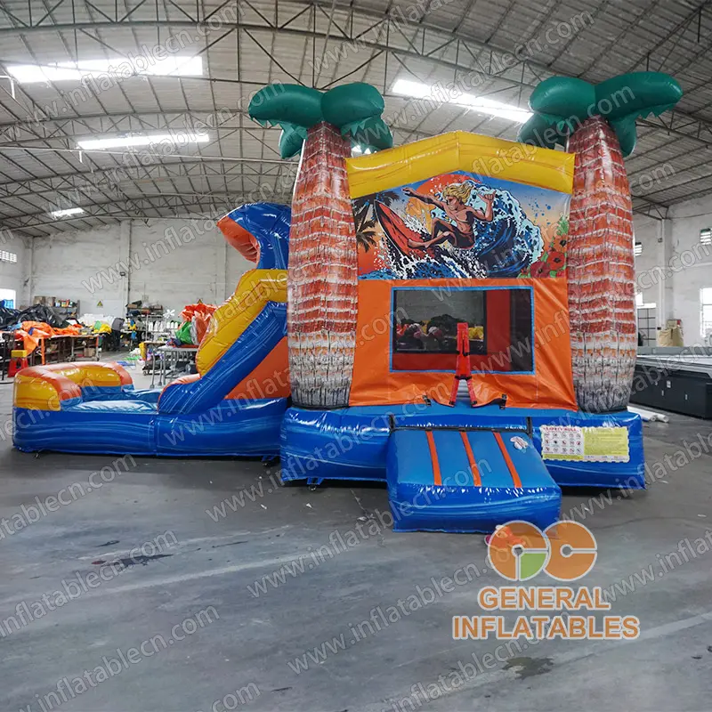 GWC-075 冲浪主题水陆两用组合蹦床