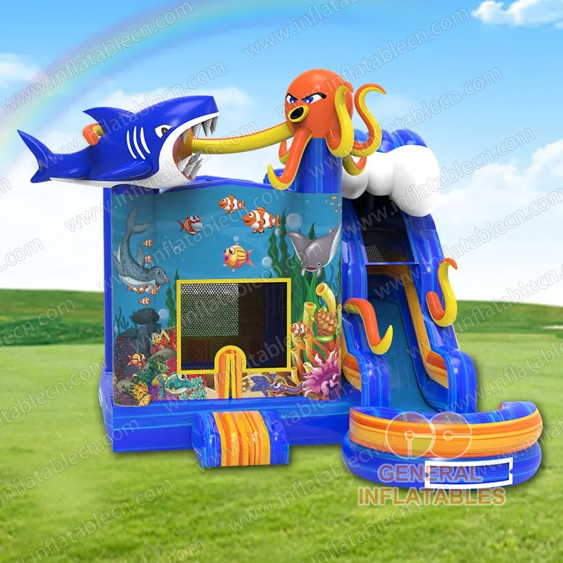 GWC-167 Whale Water Slide