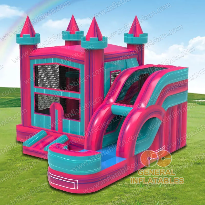 GWC-170 Inflatable Castle Combo Wet/Dry