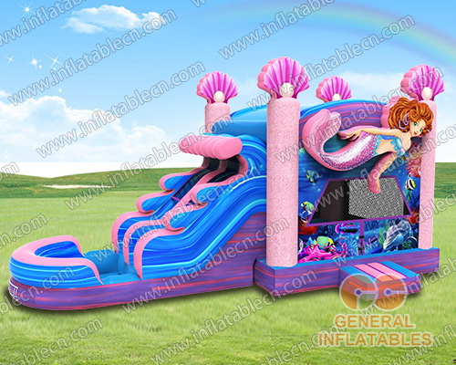 GWC-024 3D mermaid inflatable combo