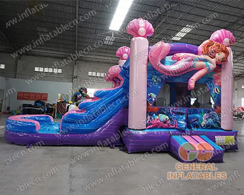 GWC-024 3D mermaid inflatable combo
