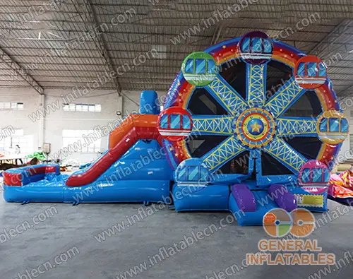 GWC-005 Ferris wheel inflatable dual combo