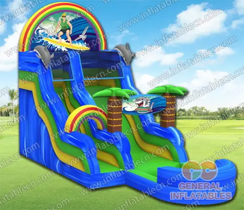 GWS-001 Surfing water slide