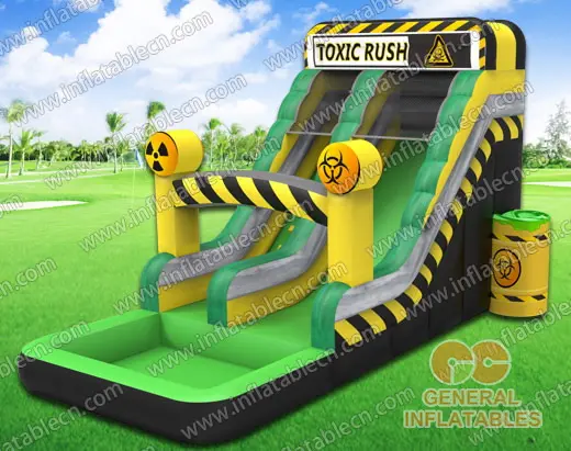 GWS-103 Toboggan à eau Toxic Rush