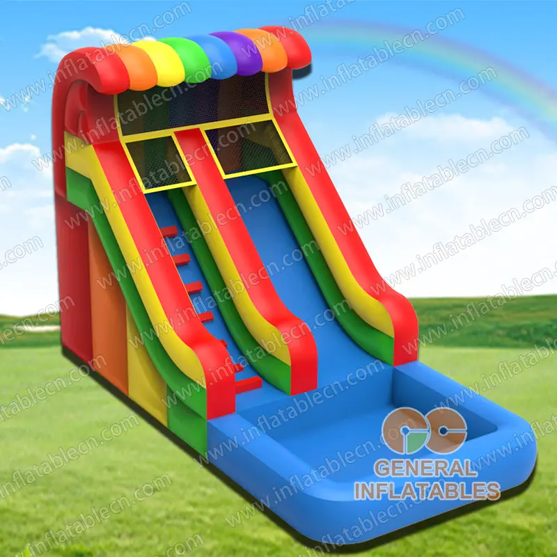 GWS-104 Rainbow water slide