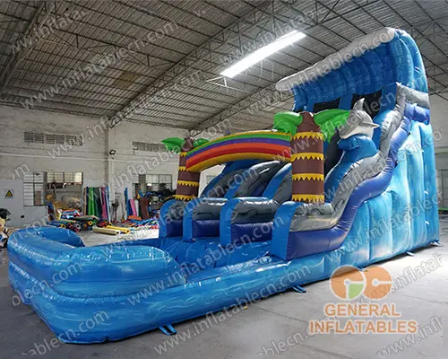 GWS-105 Wave water slide