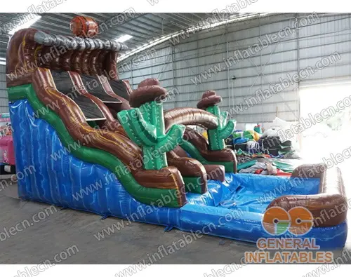 GWS-106 Tobogán de agua inflable