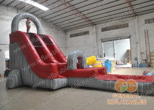 GWS-116 Inflatable sea horse water slide