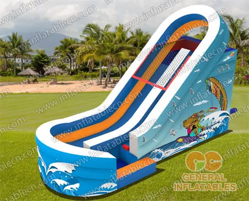  Surf el tobogán inflable