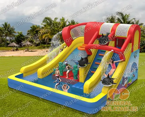  Cool your summer! water slide inflatables