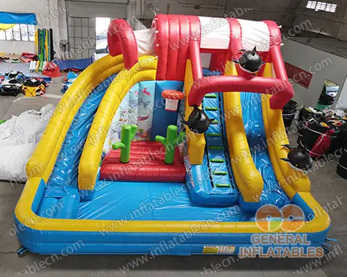 GWS-119 Cool your summer! water slide inflatables