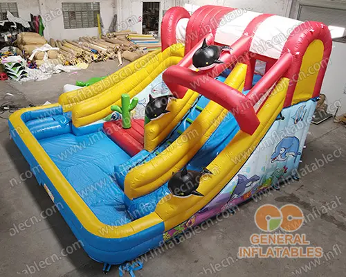 GWS-119 Cool your summer! water slide inflatables