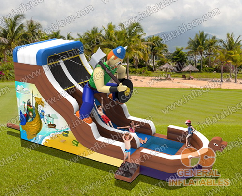 GWS-120 Pirate water slide inflatable