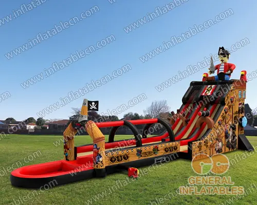 GWS-140 Pirate slide N slip with pool