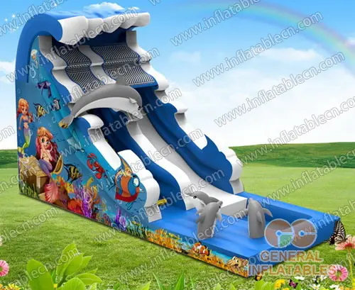  Mermaid water slide