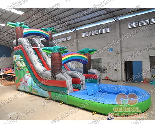 GWS-165 Tropical water slide