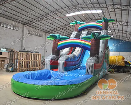 GWS-165 Toboggan aquatique tropical