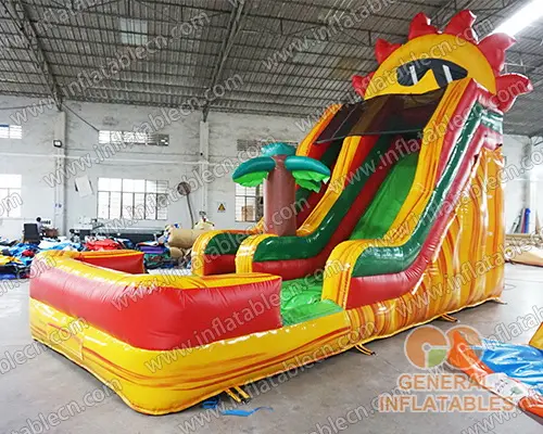 GWS-018 Mr. Sun inflatable water slide