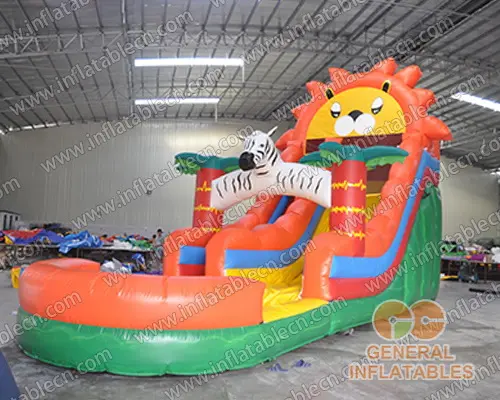 GWS-186 Lion water slide