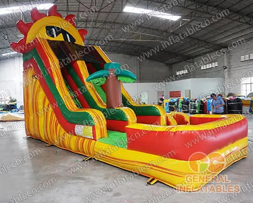 GWS-018 Mr. Sun inflatable water slide