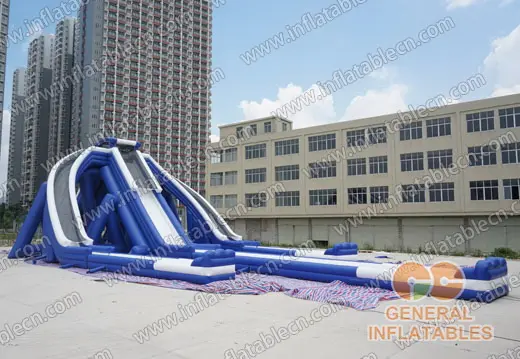 GWS-210 Triple water slide