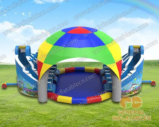 GWS-216 Ocean water park with tent